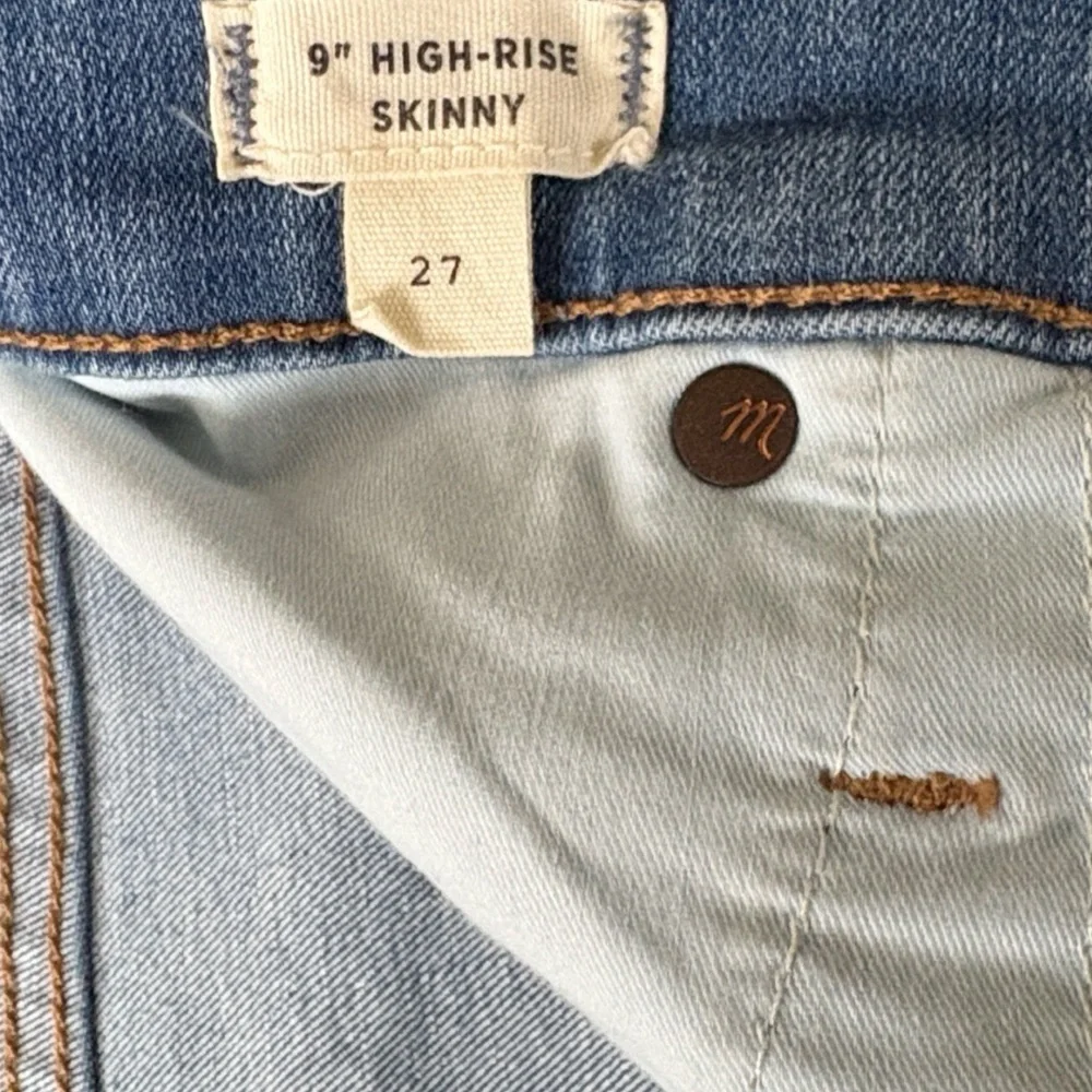 NWT Madewell High Rise Skinny Jeans Size 27